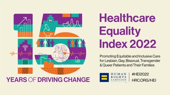 Healthcare Equality Index 2022 flyer